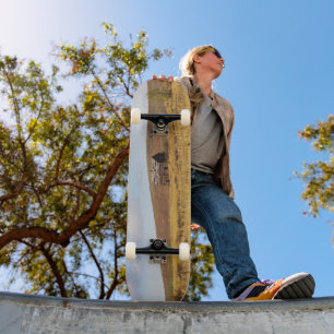 Het weer doorstaan van de stilte persoonlijk skateboard