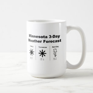 Het weer in Minnesota Koffiemok