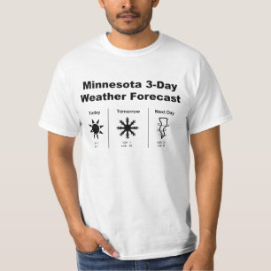 Het weer in Minnesota T-shirt