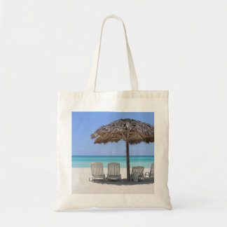 Het weer op het strand tote bag