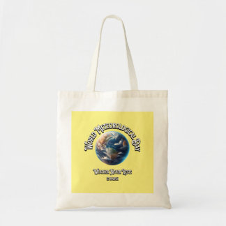 Het weer rust nooit. Wereld Meteorologische Dag. Tote Bag