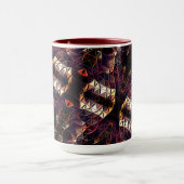 Het weerspiegelen van driehoeken die vreemde vorme mok (Midden)