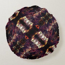 Het weerspiegelen van driehoeken die vreemde vorme rond kussen