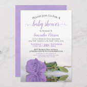 Het weerspiegelen van het Roos van de Lavender Ele Kaart (Voorkant / Achterkant)