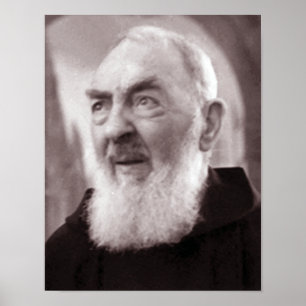 Het weerspiegelen van Padre Pio, Poster