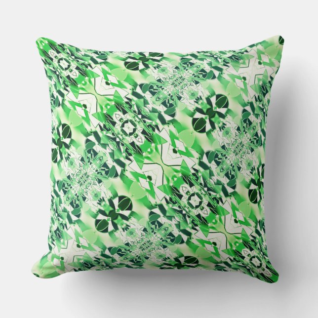 Het weerspiegelen van verdraaide vormen, witte en  kussen (Voorkant)