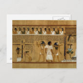 Het Wegen van het Hart tegen de Veer van Maat Briefkaart (Voorkant / Achterkant)