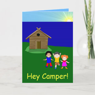 Het weggaan te kamperen Kaart