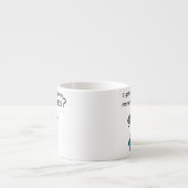 Het weggaan van de Humor van het Bed Espresso Kop (Voorkant)