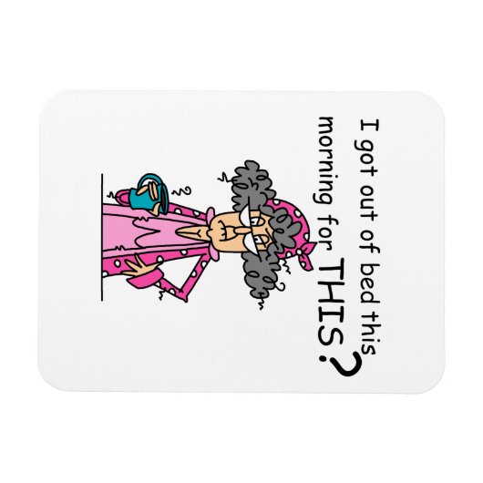 Het weggaan van de Humor van het Bed Magneet (Horizontaal)