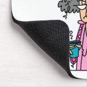 Het weggaan van de Humor van het Bed Muismat (Hoek)