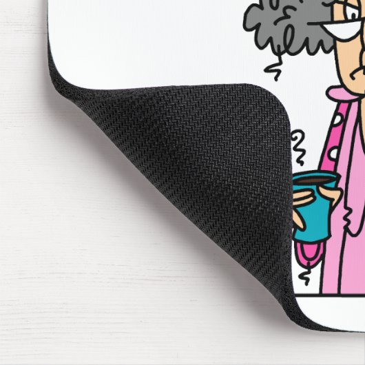 Het weggaan van de Humor van het Bed Muismat (Hoek)