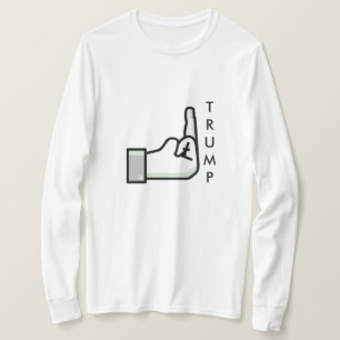 Het wegknippen van de Vogel en Donald Trump Shirt