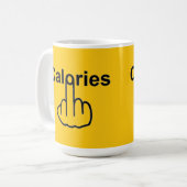 Het Wegknippen van de Vogel van de mok Calorieën (Voorkant links)