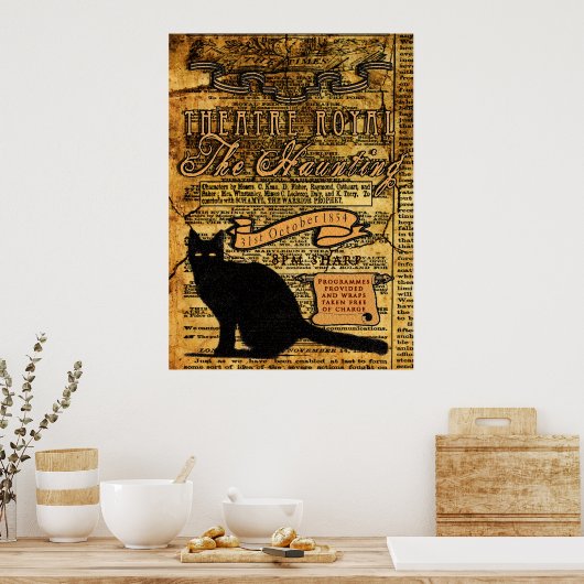 Het wegschieten poster (Keuken)