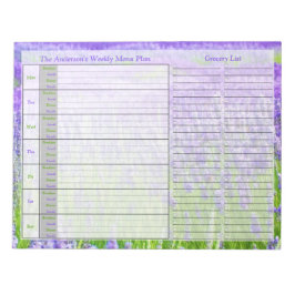 Het Wekelijkse Gepersonaliseerde Notitieblok van h