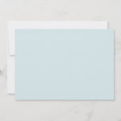 Het welkom heten Birdhouse Boom Inwijdingsfeest Ui Kaart (Achterkant)