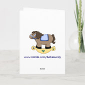 Het welkom Wenskaart van de Gelukwensen van de Kaart (Achterkant)