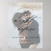 Het Welkome Night van het manuscript vóór het Kind Poster (Voorkant)