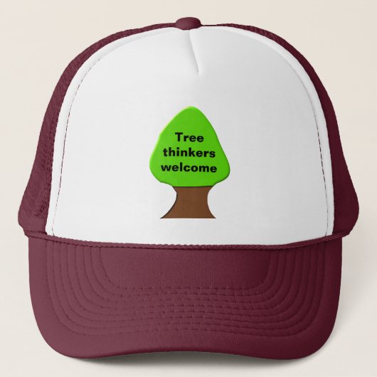 Het Welkome Pet van de Thinkers van de boom (Voorkant)