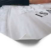 Het Welkome Poster van het huwelijk met Foto (Hoek)