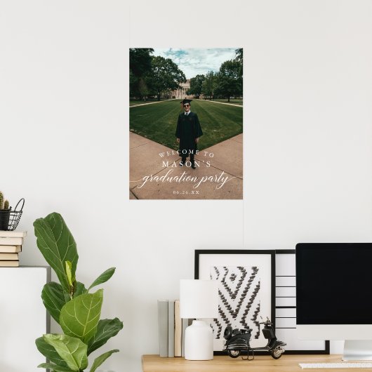 Het Welkome Poster van het Teken van de Partij van (Thuiskantoor)