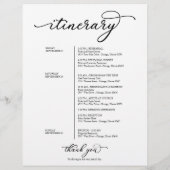 Het Welkomstboek van het Weekend van de bruiloft C (Achterkant)