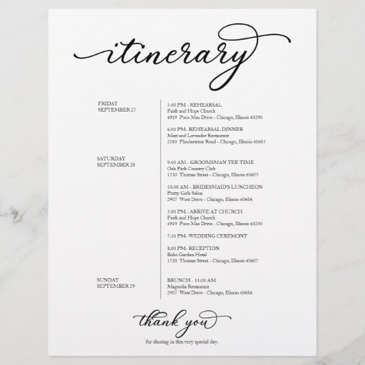 Het Welkomstboek van het Weekend van de bruiloft C (Achterkant)