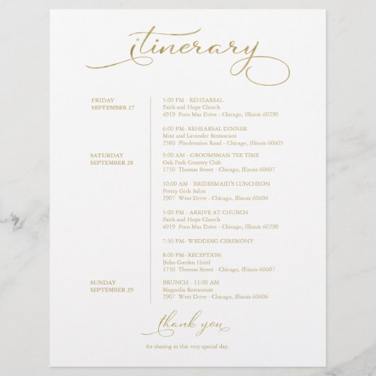 Het Welkomstboek van het Weekend van de bruiloft E (Achterkant)