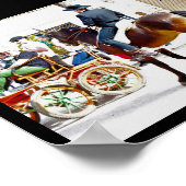 Het welkomstfeest van de paarden poster (Hoek)