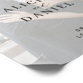 Het welkomstteken van de op maat gemaakte foto-ele poster (Hoek)