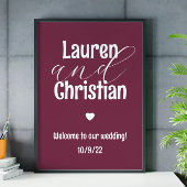 Het welkomstteken van het Bouw van het Bouw van de Poster