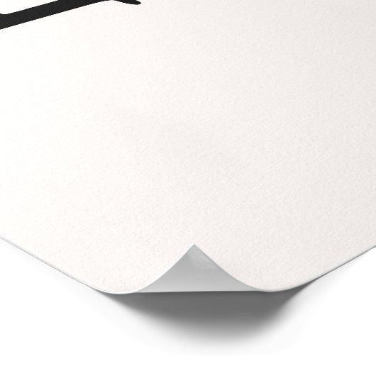 Het Welkomstteken van het vrijgezellenfeest met Fo Poster (Hoek)