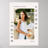 Het Welkomstteken van het vrijgezellenfeest met Fo Poster (Voorkant)