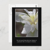 Het welzijn van een gastvrijwilliger briefkaart (Voorkant / Achterkant)