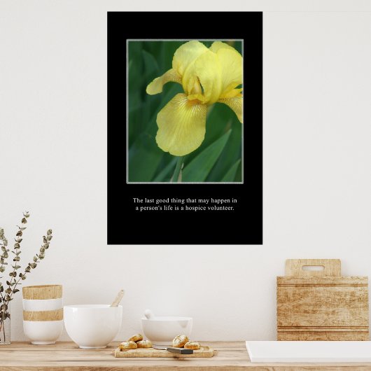 Het welzijn van een gastvrijwilliger poster (Keuken)