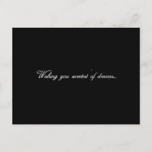 HET WENSEN VAN U DE SCHERM VAN DREAMS GOODNIGHT EX BRIEFKAART