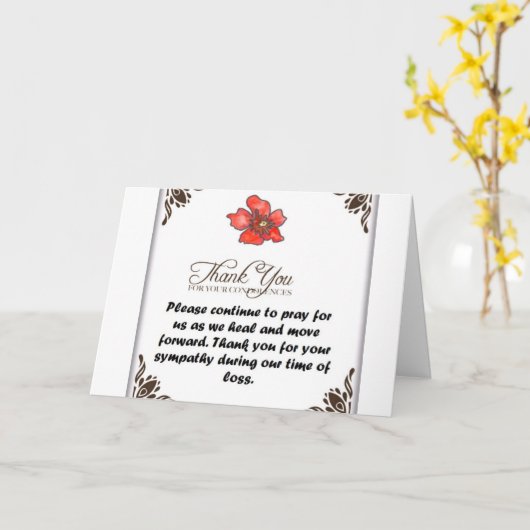 HET WENSEN VAN U **DE ZEER BESTE** EN GOODBYE KAAR KAART (Gele Bloem)