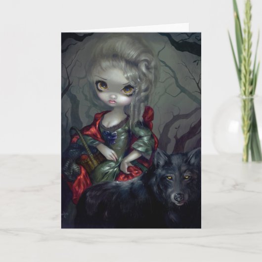 Het Wenskaart Chaperon "van de Rouge van le Petit" Kaart (Voorkant)