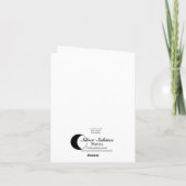 Het Wenskaart Crow Kaart (Achterkant)