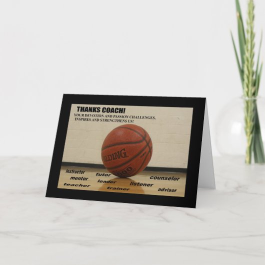 Het wenskaart "en dankt van de u-Bus" 5x7 w/plain Bedankkaart (Voorkant)