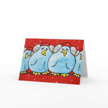 Het Wenskaart en de Envelop van LimbBirds