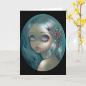 Het Wenskaart ‘Eyes on the Heavens’ Kaart (Gele Bloem)