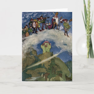 Het Wenskaart Fairies Kaart