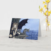 "Het Wenskaart Geheim van van Notre Dame" Kaart (Gele Bloem)