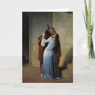 Het wenskaart Kiss / Il Bacio Kaart