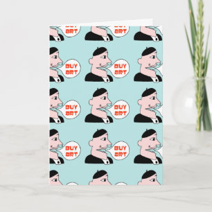 Het Wenskaart "krijg van WAT Cultuur" Kaart