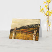 Het Wenskaart "let op van Uw Broeken" Kaart (Gele Bloem)