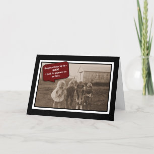 Het wenskaart Paparazzi Kaart