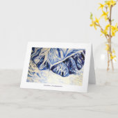 Het WENSKAART Rockies Kaart (Gele Bloem)